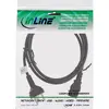 Сетевой кабель InLine тип K мужской / 3pin IEC C13 мужской Photo 2
