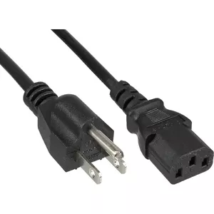 InLine power cable USA male / 3pin IEC C13 male 18 AWG 3m