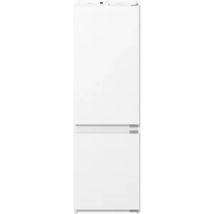 Gorenje White | Display | Energy efficiency class E | Freezer net capacity 68 L | Fridge net capacity 180 L | Height 177.2 cm | No Frost system | 39 dB | Refrigerator | NRKI418EE1 | Built-in | Combi