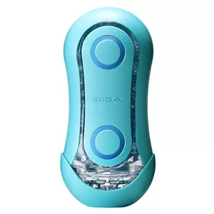 Мастурбатор TENGA Flip Orb Pastaio силикон Ocean Blue — глубина введения 14 см, Ø 3,5 см, с лубрикантом