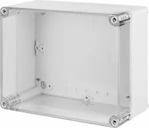 Герметичная распределительная коробка ELEKTROPLAST INDUSTRIAL для накладного монтажа 220x170x107мм IP65 с прозрачной крышкой