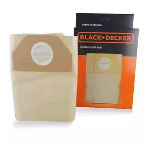 Papīra filtra maisiņš putekļu sūcējam Black & Decker, tilpums 15 l, modelis 41828