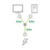 Силовой Y-кабель InLine 1м CEE 7/7 на 2x C13 Photo 4