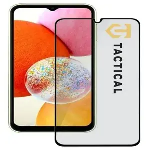 Закалённое стекло-защита Tactical для Samsung Galaxy A15 5G — чёрная