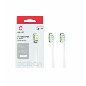 Toothbrush heads Oclean P1C1 W02 2 pcs White Extra soft