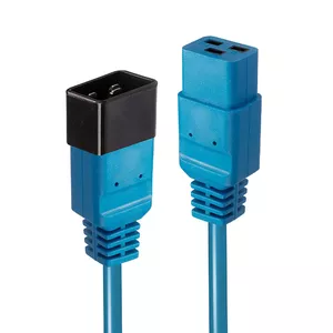 IEC C19 uz C20 pagarinātājs Lindy 2m