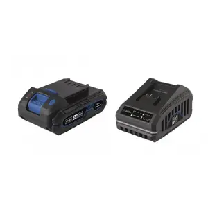 Akumulators un lādētājs Scheppach Starter-Kit 4.0 — 4.0Ah Li-ion akumulators, 2.4A lādētājs