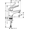 Смеситель для раковины Hansgrohe Novus Photo 2