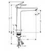 Смеситель для раковины hansgrohe 71717670 чёрный матовый Photo 2