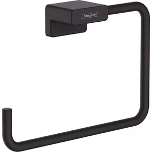 Towel holder/ring Hansgrohe 41754670 Black