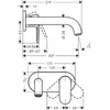 Встроенный смеситель hansgrohe Vernis 71576670 Photo 2