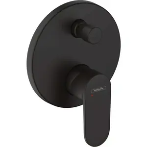 Встраиваемый смеситель для душа hansgrohe Vernis Blend модель 71466670, матовый чёрный