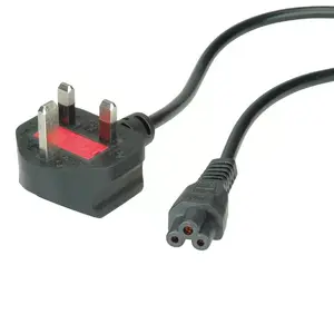 Power Cable VALUE 19.99.2016 Black 1.8 m BS 1363 IEC 320