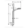 Dušas komplekts hansgrohe Vernis Blend 26422670 Photo 2