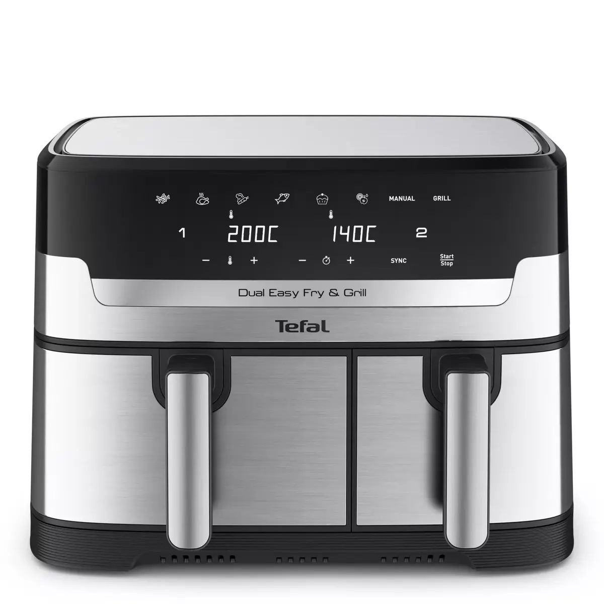 Tefal Dual Easy Fry & Grill EY905D karstā gaisa fritieris Photo 2