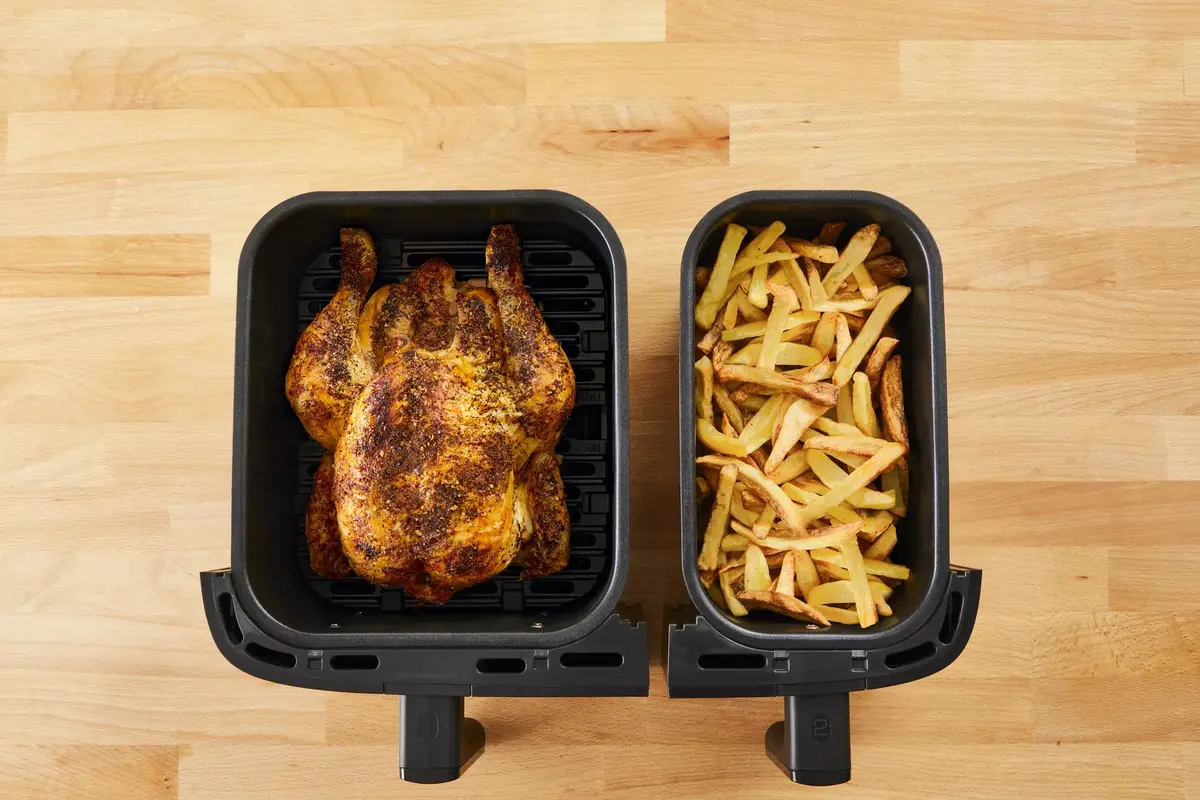 Tefal Dual Easy Fry & Grill EY905D karstā gaisa fritieris Photo 10