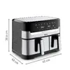 Аэрофритюрница Tefal Dual Easy Fry & Grill EY905D Photo 16