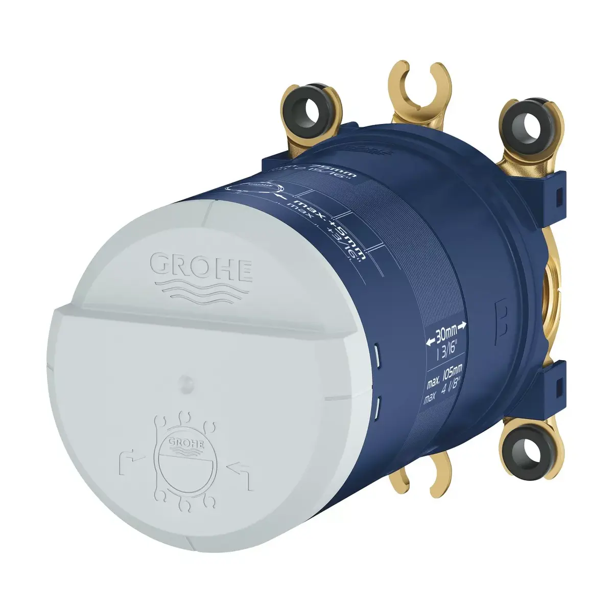 Plaster box GROHE 26483000 for shower head Photo 4