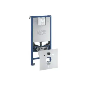 Монтажная скрытая рама GROHE RAPID SLX 3-IN-1 39598000 для подвесных унитазов, рама с сливным механизмом