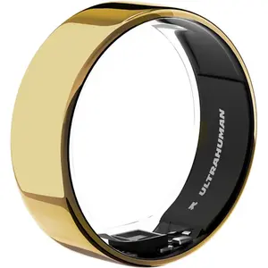 Умное кольцо Ultrahuman Ring Air размер 10 — золотое, круглый трекер активности, 6 дней работы, ширина 8,1 мм