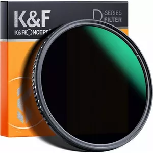 Регулируемый нейтральный фильтр K&F 77 мм ND3–ND1000 (переменный, 77 мм)