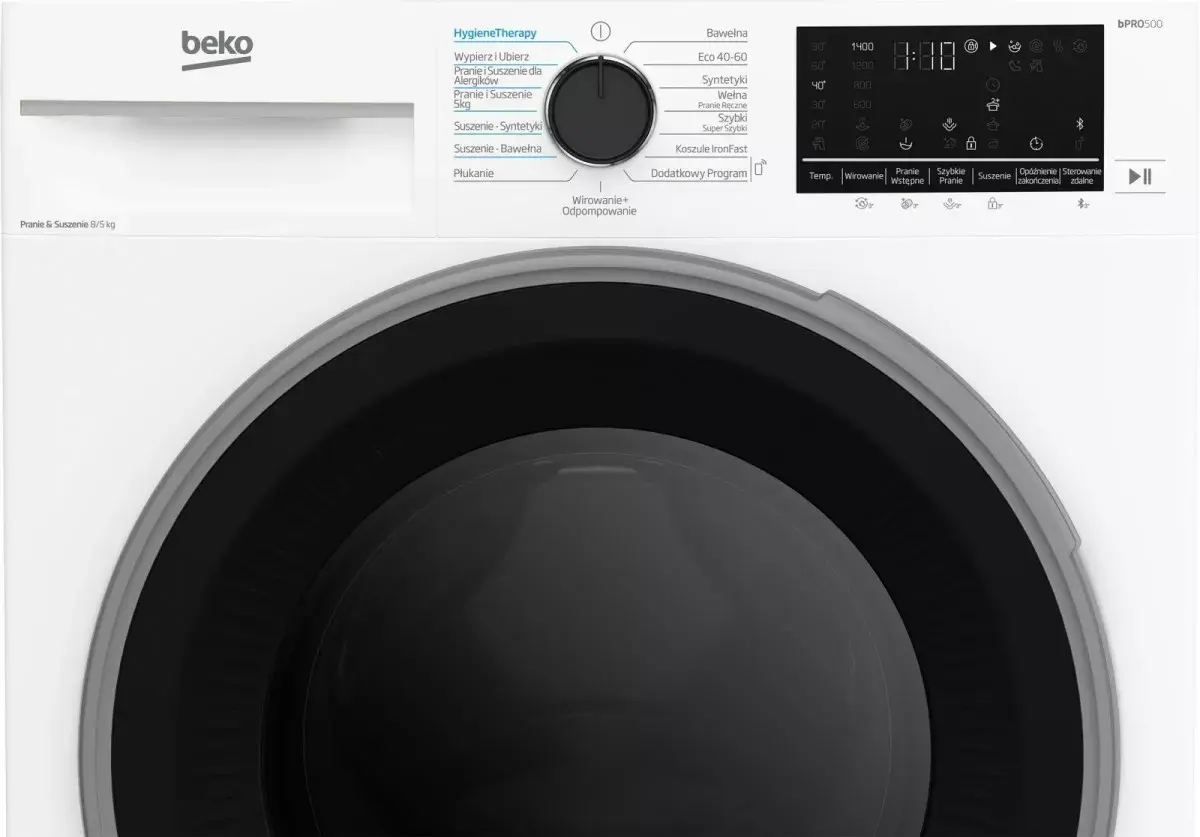 Veļas mazg.-žāv. BEKO B5DFT584427WPB 8kg/5kg 1400rpm Photo 4
