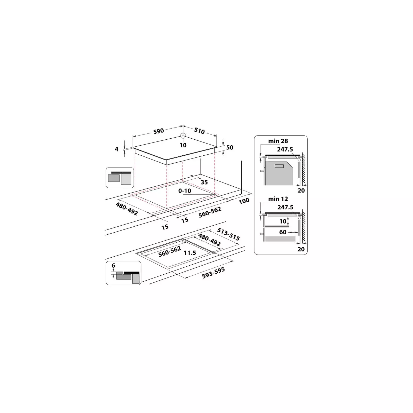 Hotpoint HS5160CNE Photo 11