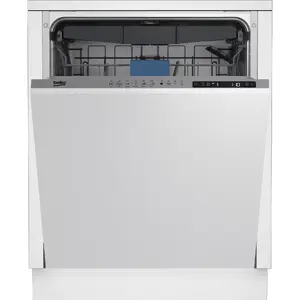 Built-in dishwasher Beko BDIN25323 — full size 60 cm, 15 place settings, 45 dB, D class