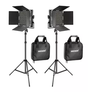LED Video Light Kit Neewer 660 Bi-Color NL660, 2 lamps 40W, 3200–5600K