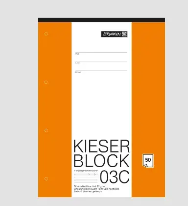 Brunnen 1042923 A4 formāta rakstāmā klade