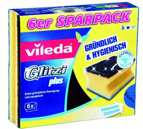 Vileda Glitzi Plus w/ Antibac Trauku