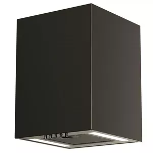 Extractor hood MAAN Ponza Mini WPB 430 — charcoal filter, black, steel, height 400 mm, diameter 300 mm