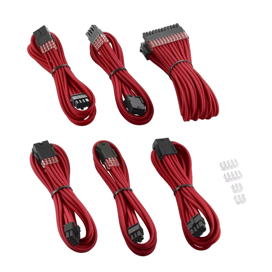 Кабель-удлинитель CableMod ModMesh CM-PCAB-BKIT-NKR-3PC-R Photo 2