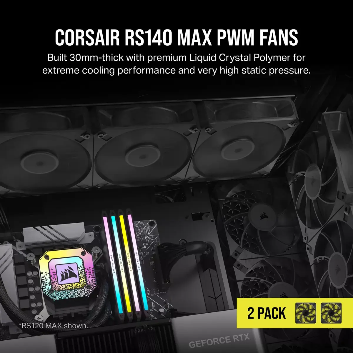 Ventilators Corsair RS140 MAX Photo 7