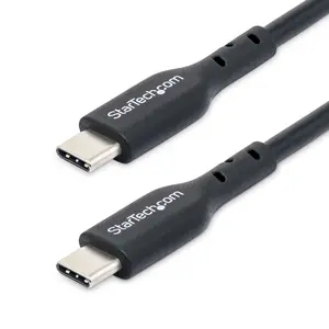 StarTech.com USB-C Charging Cable 1m USB 2.0 60W 3A Power Delivery Black
