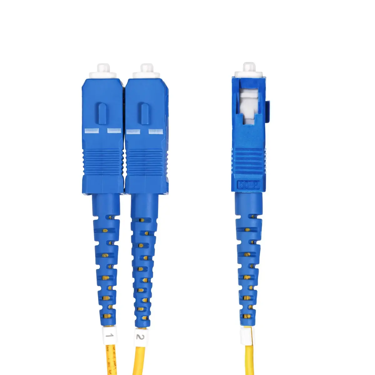 StarTech SMLCSC-OS2-1M Fiber Optic Cable LC to SC 1m Photo 2