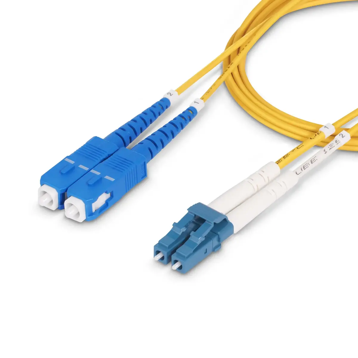 StarTech SMLCSC-OS2-1M Fiber Optic Cable LC to SC 1m Photo 7