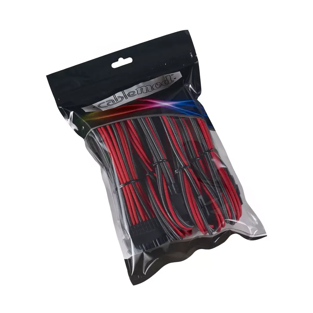 CableMod CM-PCAB-BKIT-NKCR-3PK-R внутр. кабели питания Photo 4