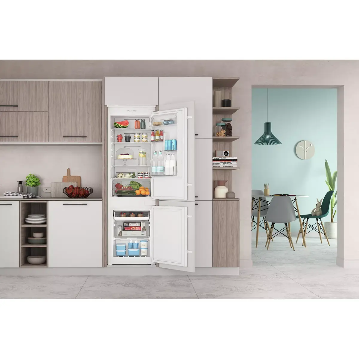 Встраиваемый холодильник INDESIT INC18 T112 Photo 7