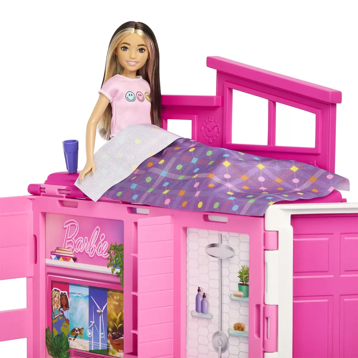 Barbie Getaway House lelle un spēļu komplekts MATTEL Photo 8