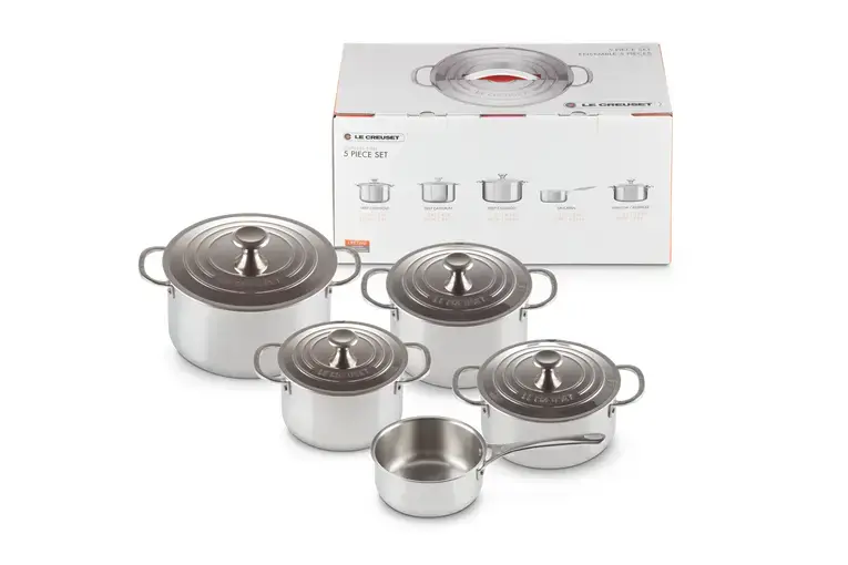 Le Creuset набор 5 предметов из нержавеющей стали Photo 2