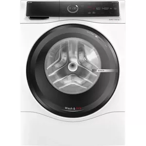 Washing machine with dryer Bosch WNC254A0SN, front load, 10.5 kg wash / 6 kg dry, 1400 RPM, 62 cm depth, LED display, steam, energy class D