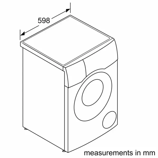 Стиральная машина Bosch WNC254A0SN Photo 5