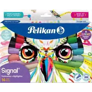 Маркер Pelikan 825078 16 шт Широкий наконечник Многоцветный