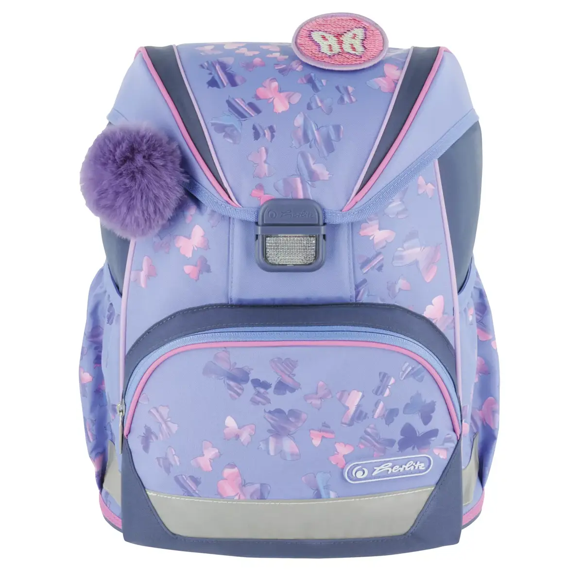 HERLITZ UltraLight Plus Butterfly Paradise — mācību soma komplekts Photo 2
