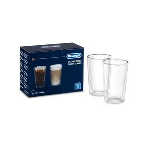 Coffee Glass De’Longhi SC319 Transparent 490 ml 2 pcs