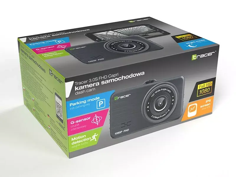 Videoreģistrators Tracer 3.0S FHD Capri Photo 8
