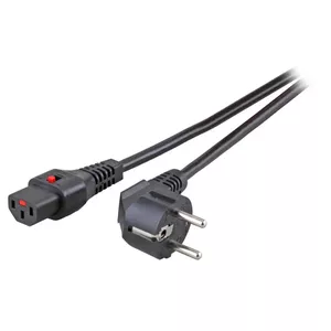 Сетевой кабель EFB Elektronik EK600SW.1,5 черный 1.5м