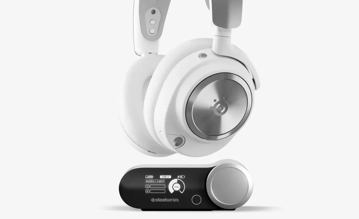 Austiņas Steelseries Arctis Nova Pro wireless Photo 2