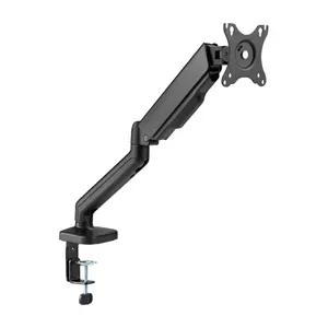 Monitor Mount HiSmart HS083168 spring-assisted arm for 17–32 inch screens, single-arm, desk clamp